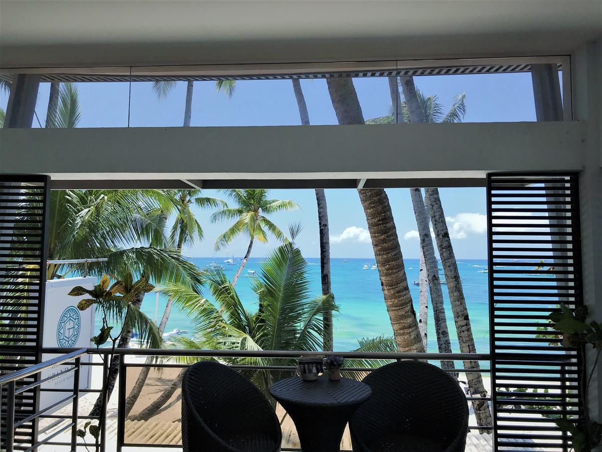 Grand Blue Beach Hotel Manoc-Manoc Ngoại thất bức ảnh