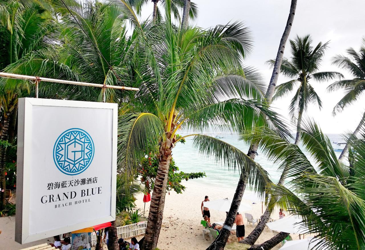 Grand Blue Beach Hotel Manoc-Manoc Ngoại thất bức ảnh